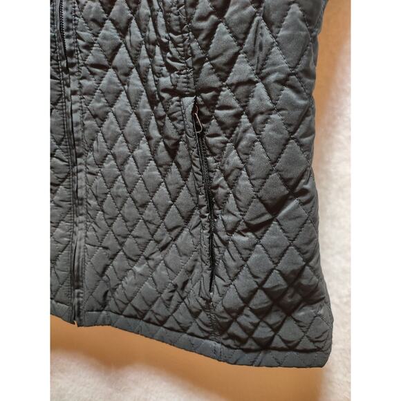 Cutter & Buck LSU Tigers Women's Diamond Quilted Pattern Black Vest Size Medium - Picture 5 of 8